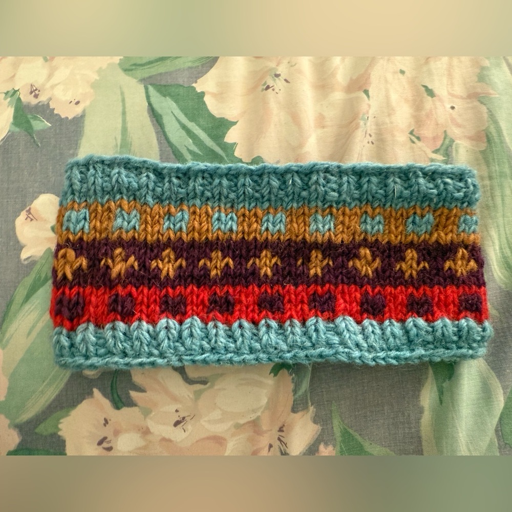 NWOT 100% Wool Headband Handmade in Nepal